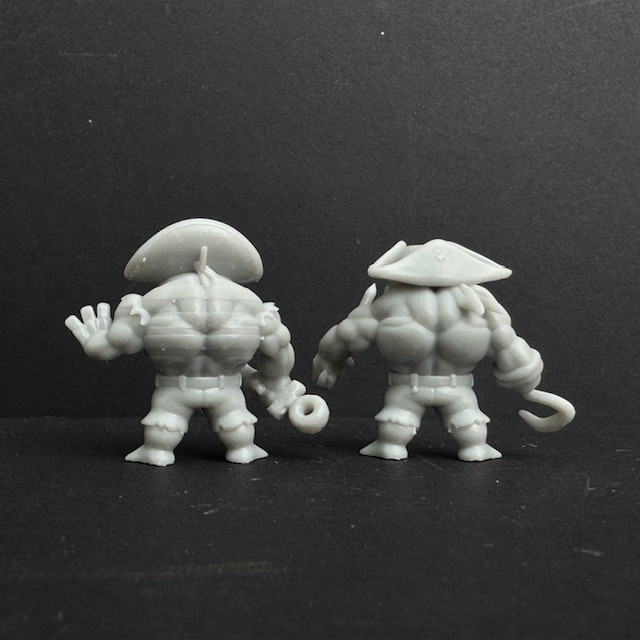 Shark Chibis A - Iron Gate Scenery