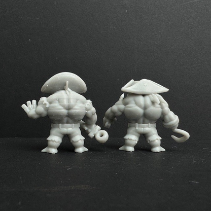 Shark Chibis A - Iron Gate Scenery