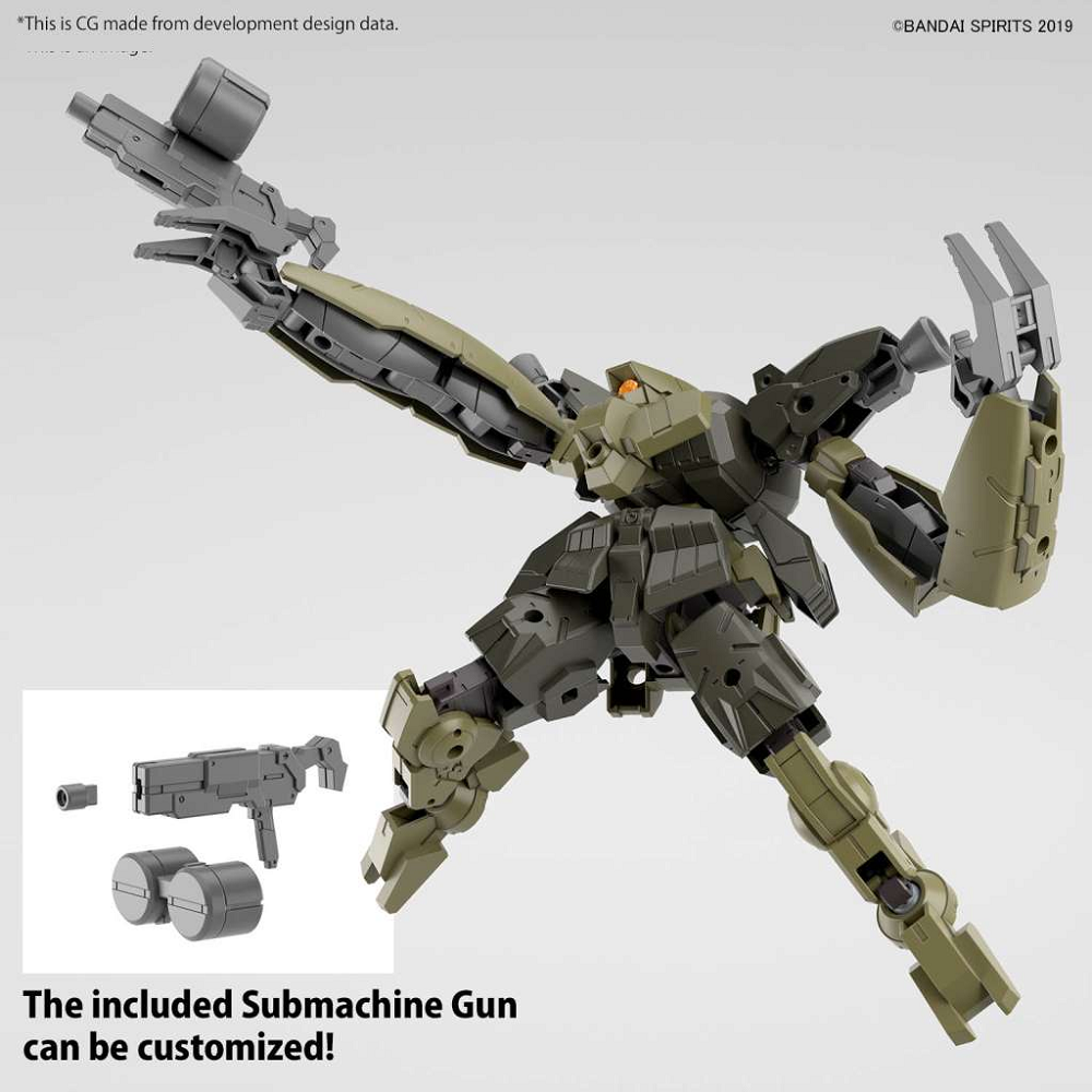 30MM BEXM-29 Gardonova Green - Gundam 1/144