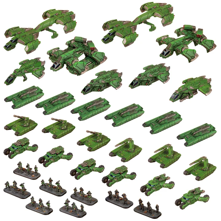 Dropzone Commander 2-Player Starter Box - UCM & Bioficers 68 Miniatures