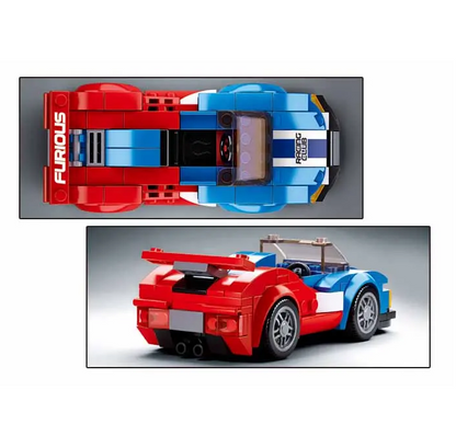 Sluban Butterfly Car - Car Club Building Brick Kit