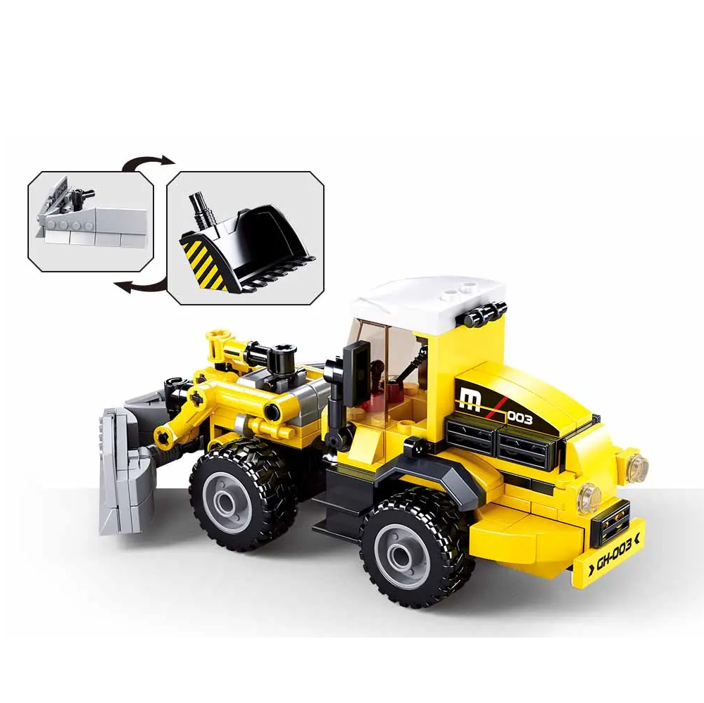 Sluban Forklift - Town Construction Building Brick Kit