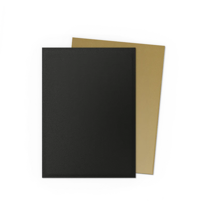Dragon Shield Black & Gold Matte Dual Sleeves