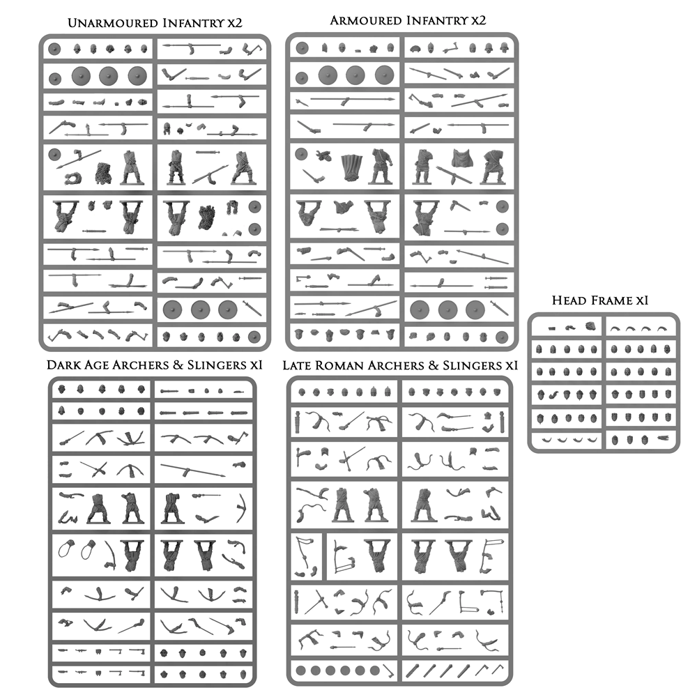 Victrix Early Saxon Warband