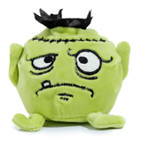 Queasy Squeezies Spooky Plush in monster, ghost, bat and pumpkin, cute plush with squeezy fun elements.