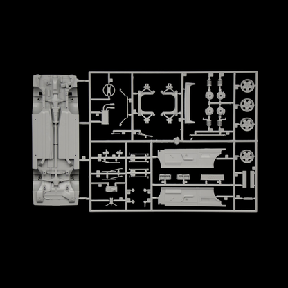 Audi Quattro - 1:24 Italeri Model Kit 3671