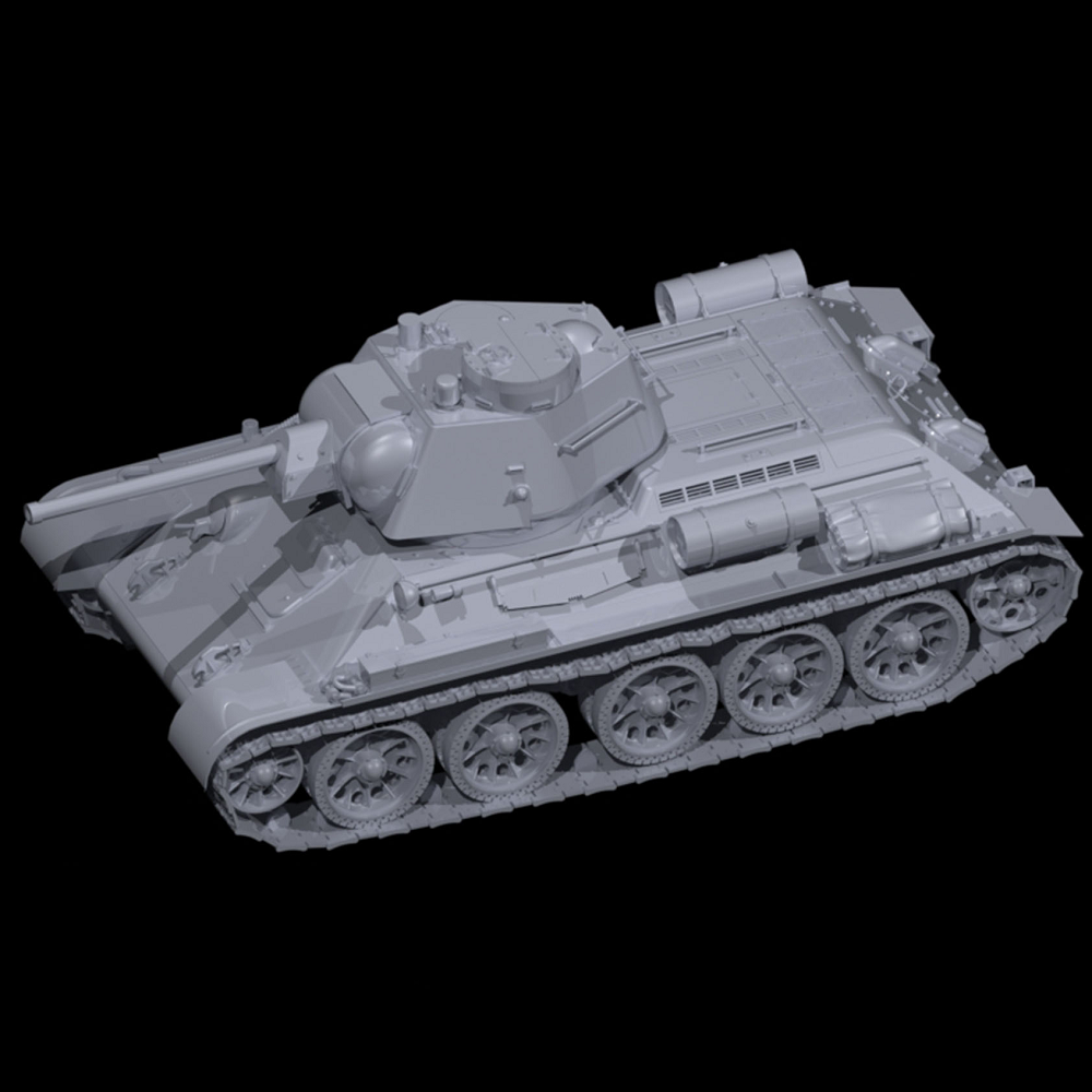 ICM T-34-76 with Soviet Tank Riders | 1:35