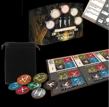 Deepwood Shadows The Woods RPG Fateweaver GM Set - Oakbound