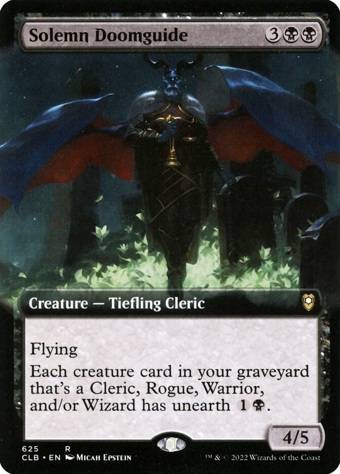 Solemn Doomguide - Commander Legends #625 Card Front