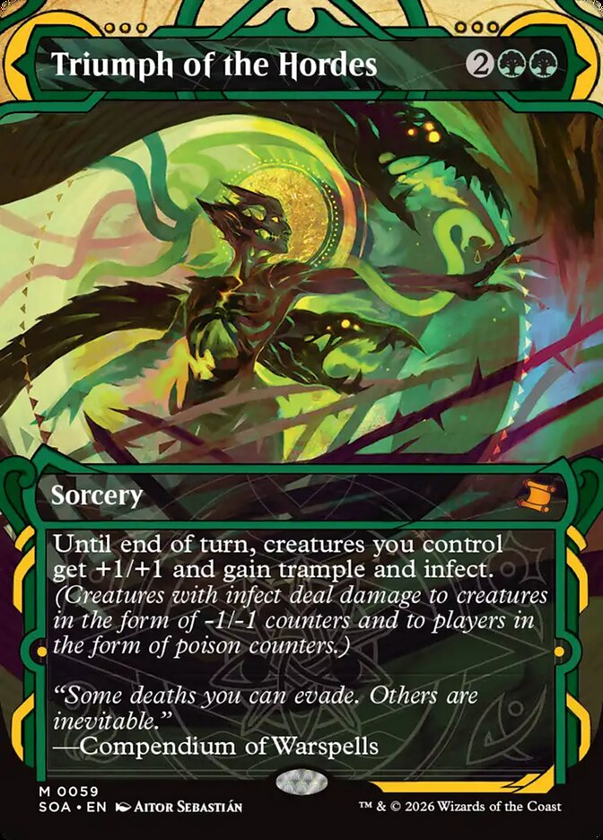 Triumph of the Hordes Secrets of Strixhaven Mystical Archive #059Card Front