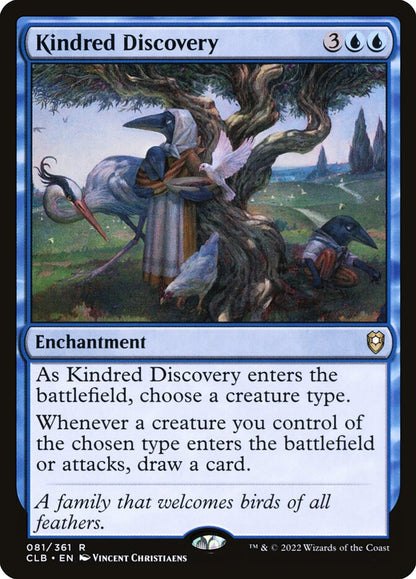 Kindred Discovery - Commander Legends #081 Card Front