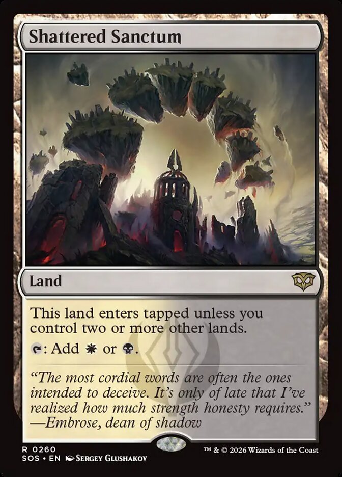 Shattered Sanctum Secrets of Strixhaven #260Card Front