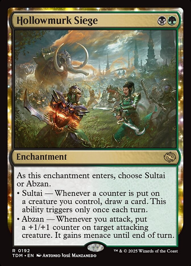 Hollowmurk Siege Tarkir Dragonstorm #192