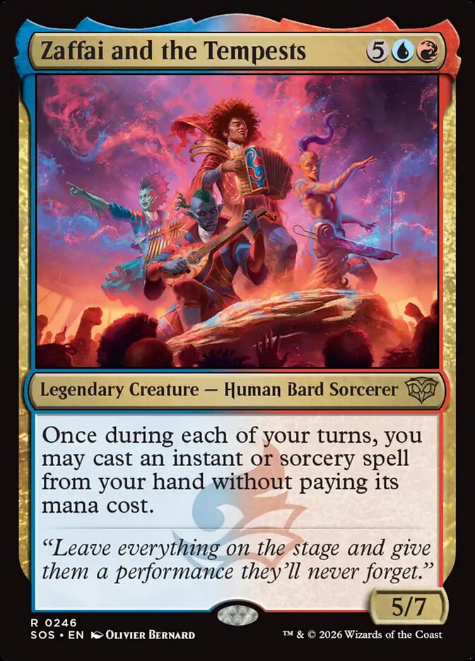 Zaffai and the Tempests Secrets of Strixhaven #246Card Front