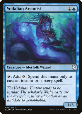 Vodalian Arcanist Dominaria #073