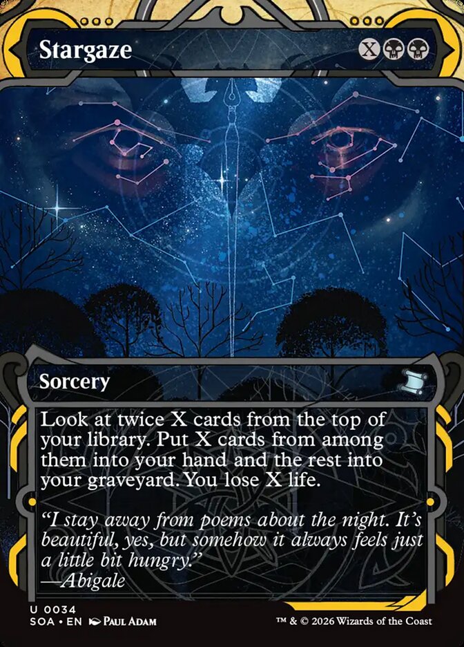 Stargaze Secrets of Strixhaven Mystical Archive #034Card Front
