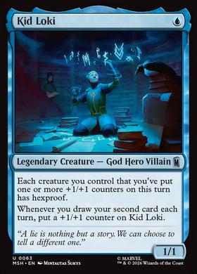 Marvel Superheroes Kid Loki Card...