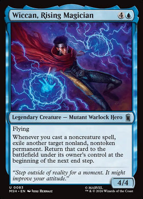 Marvel Superheroes Wiccan, Risin...