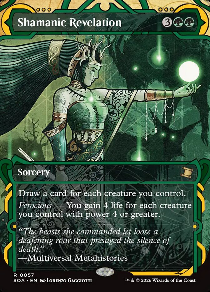 Shamanic Revelation Secrets of Strixhaven Mystical Archive #057Card Front