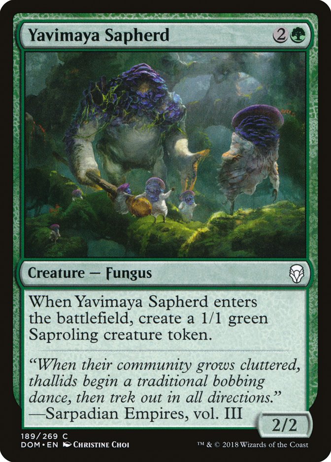 Yavimaya Sapherd Dominaria #189