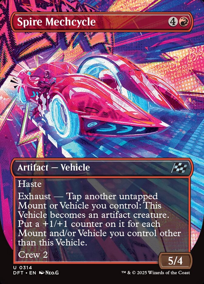 Spire Mechcycle - Borderless Aetherdrift #314