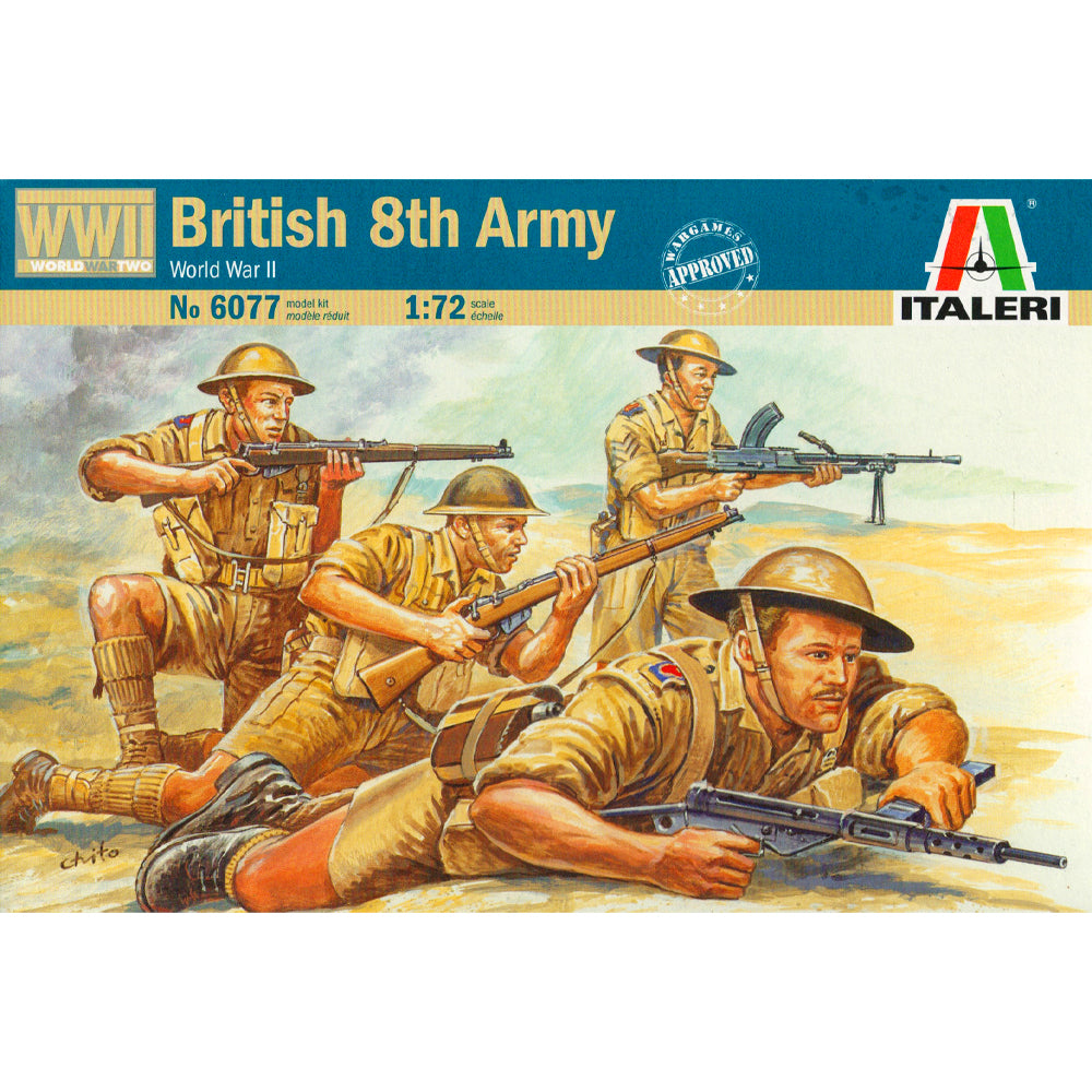 WWII British 8th Army Italeri Model Kit