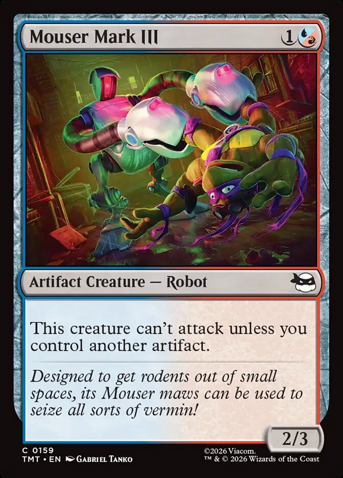 Mouser Mark III Teenage Mutant Ninja Turtles #159