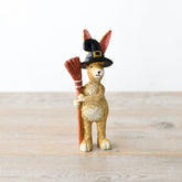 Rabbit With Broom Standing. A wo...