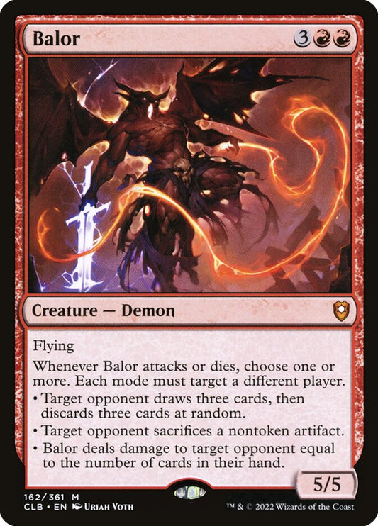 Balor - Commander Legends #162 C...