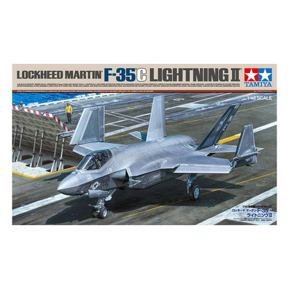 Tamiya Lockheed F-35 C Lightning II Scale Model Box Art