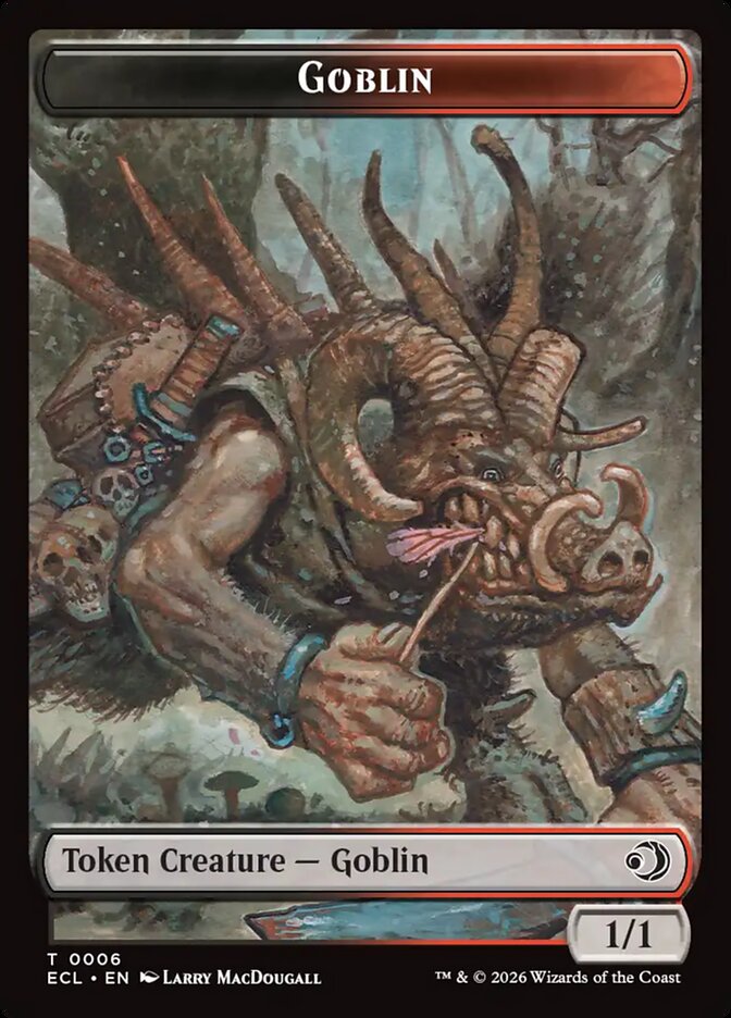 Goblin Lorwyn Eclipsed Token #006