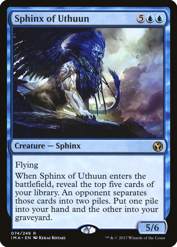 Sphinx of Uthuun - Iconic Masters #074