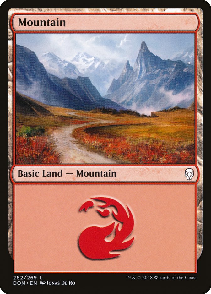 Mountain Dominaria #262