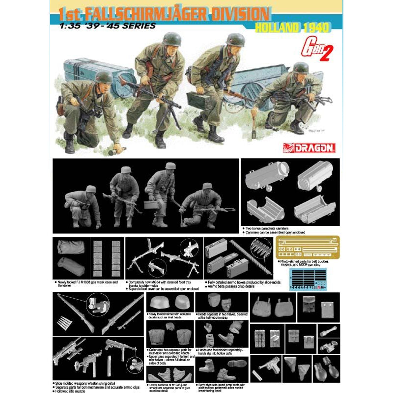 1st Fallschirmjager Division Dragon Models