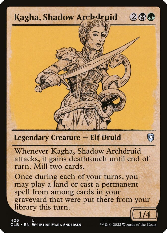 Kagha, Shadow Archdruid - Commander Legends #426