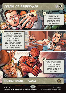Origin of Spider-Man Borderless ...