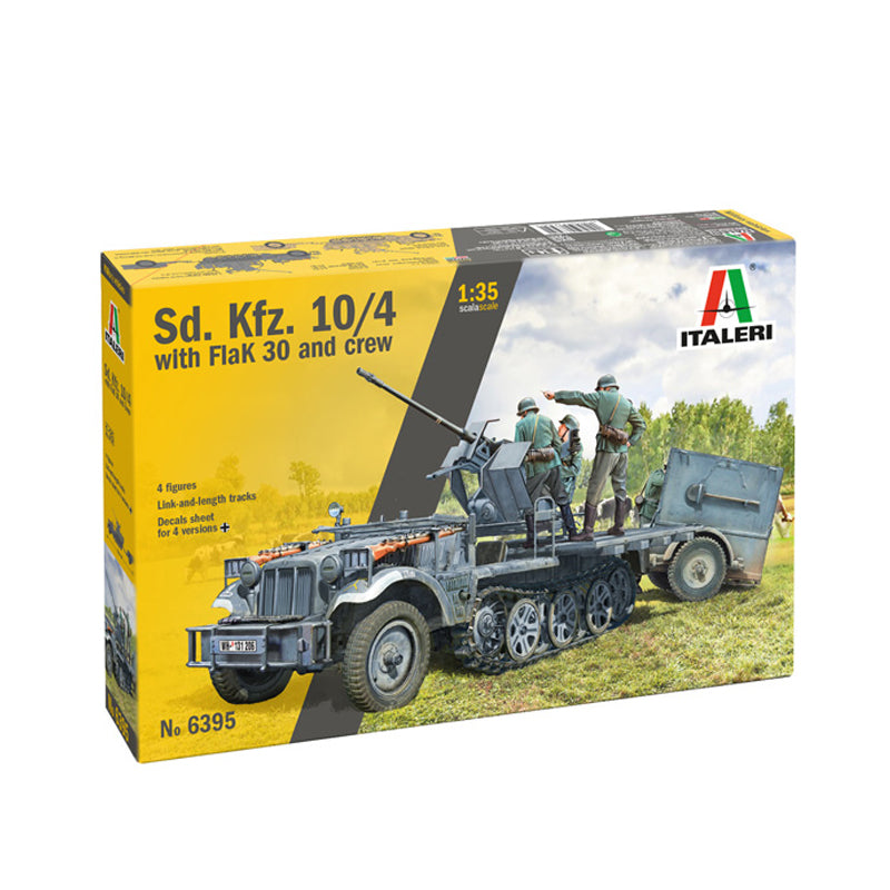 Italeri SD.KFZ.10/4 with FLAK 30 & Crew