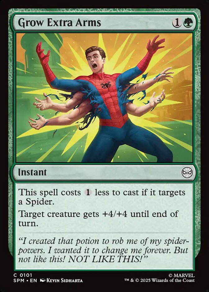 Grow Extra Arms - Spider-Man #101