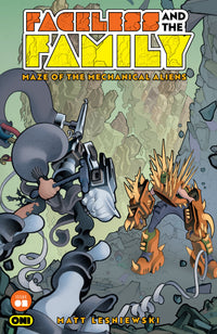 Faceless And The Family Maze Of The Mechanical Aliens #2 Cover A Matt Lesniewski