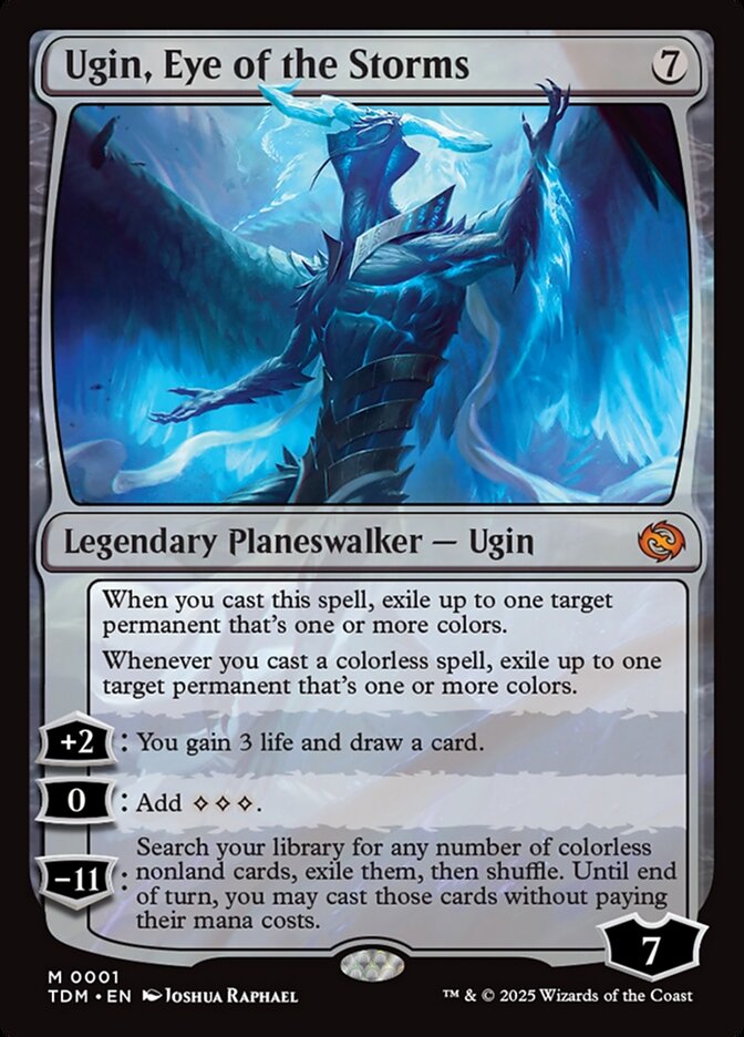 Ugin, Eye of the Storms Tarkir Dragonstorm #001