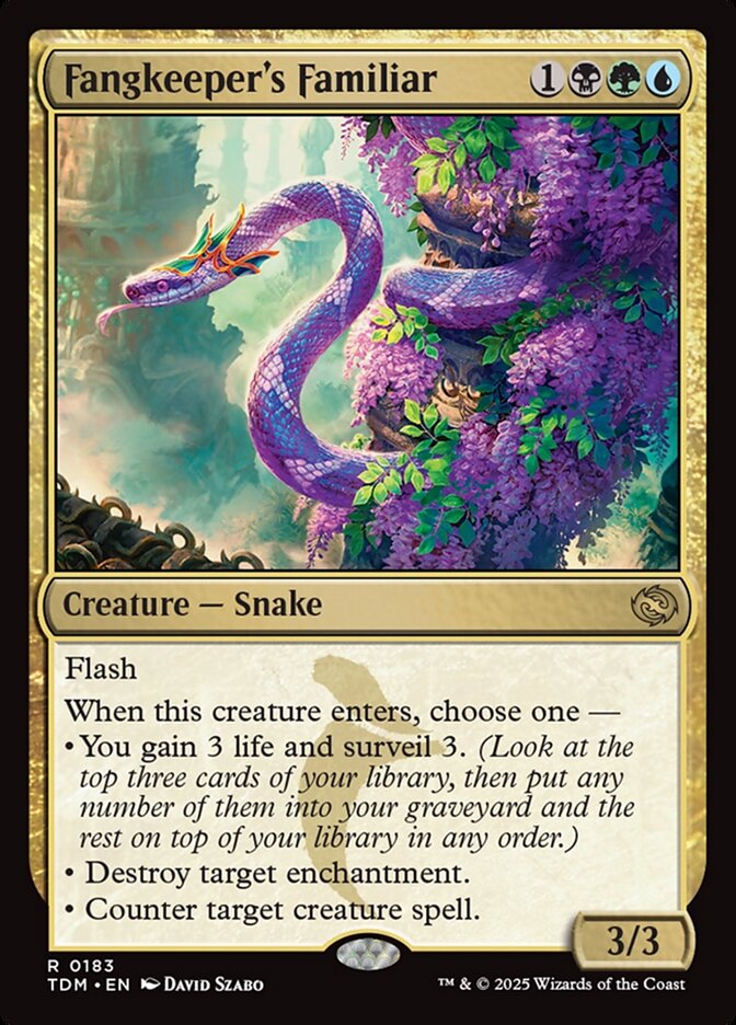 Fangkeeper's Familiar Tarkir Dragonstorm #183