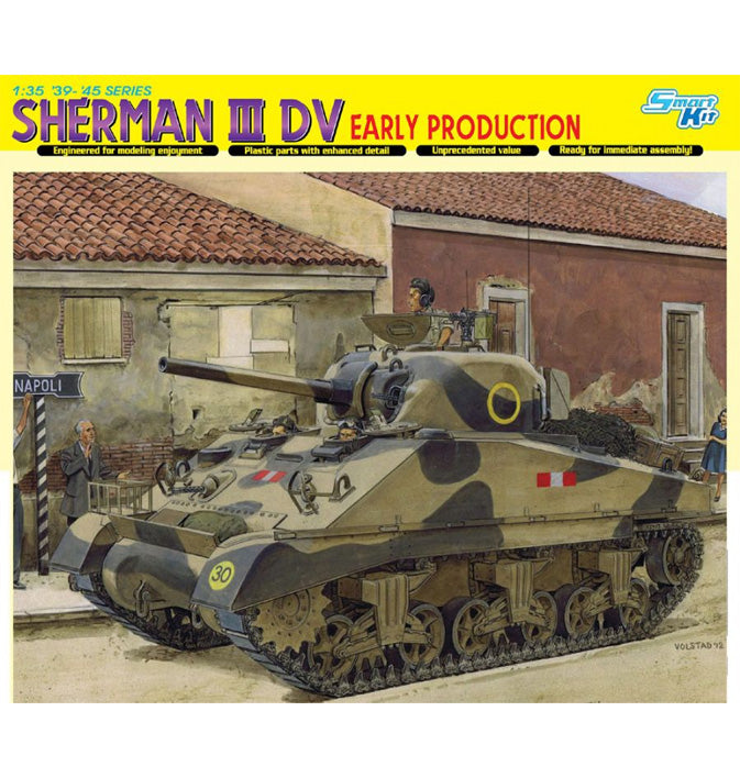 Sherman III DV Early Production Dragon Models Kit