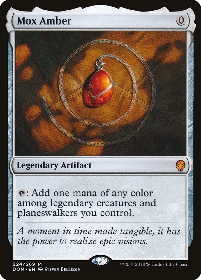 Mox Amber Dominaria #224