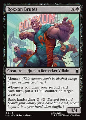Marvel Superheroes Roxxon Brutes...