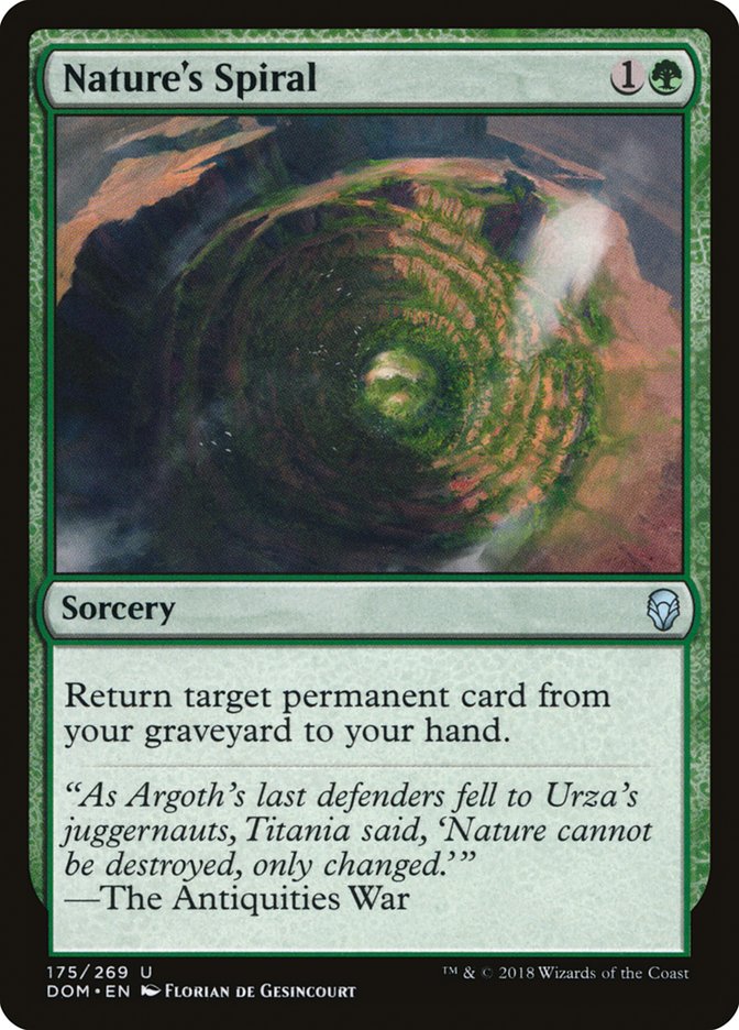 Nature's Spiral Dominaria #175