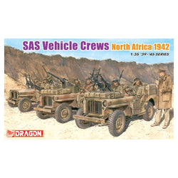 SAS Vehicle Crews North Africa 1942 1/35 Model Kit