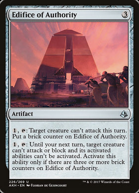 Edifice of Authority Amonkhet #2...