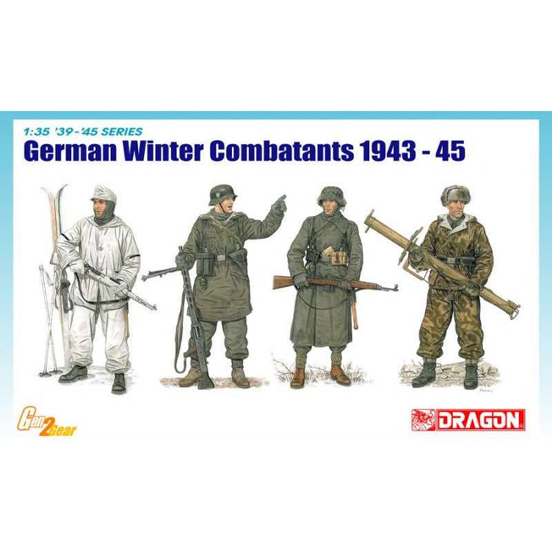 German Winter Combatants Dragon Models