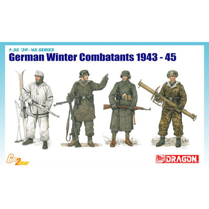 German Winter Combatants Dragon Models
