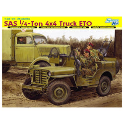 SAS 1/4-Ton Truck ETO 1:35 Scale Model